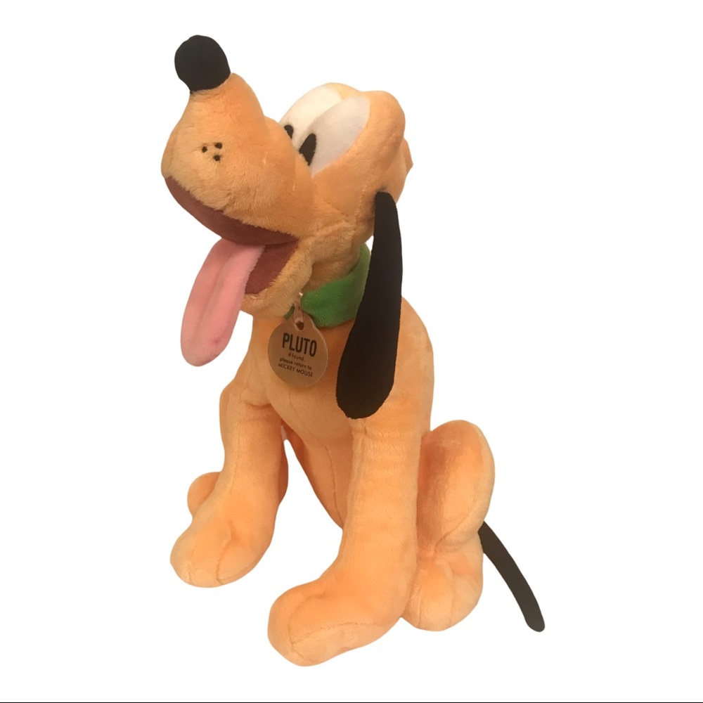 Disney Store Pluto Plush Toy Dog